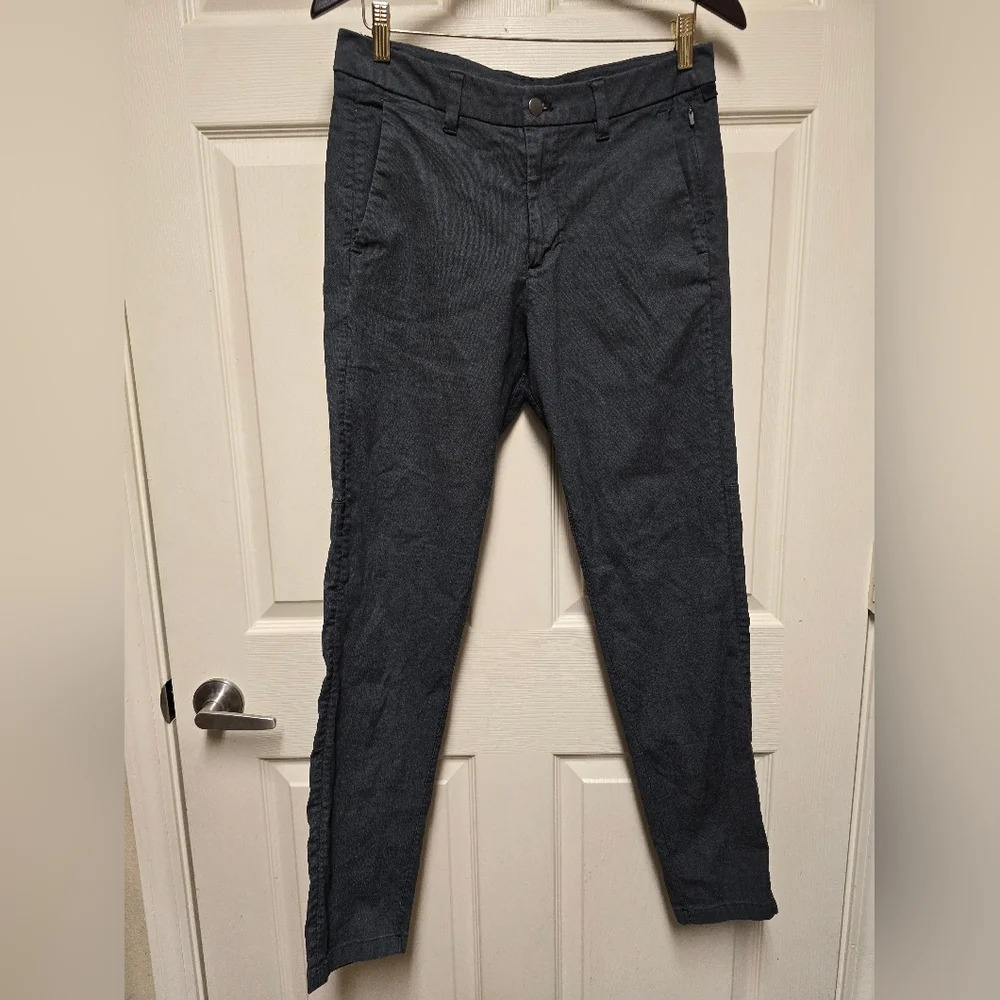 Lululemon Commission Pant Classic *Swift Cotton Men Grey 31